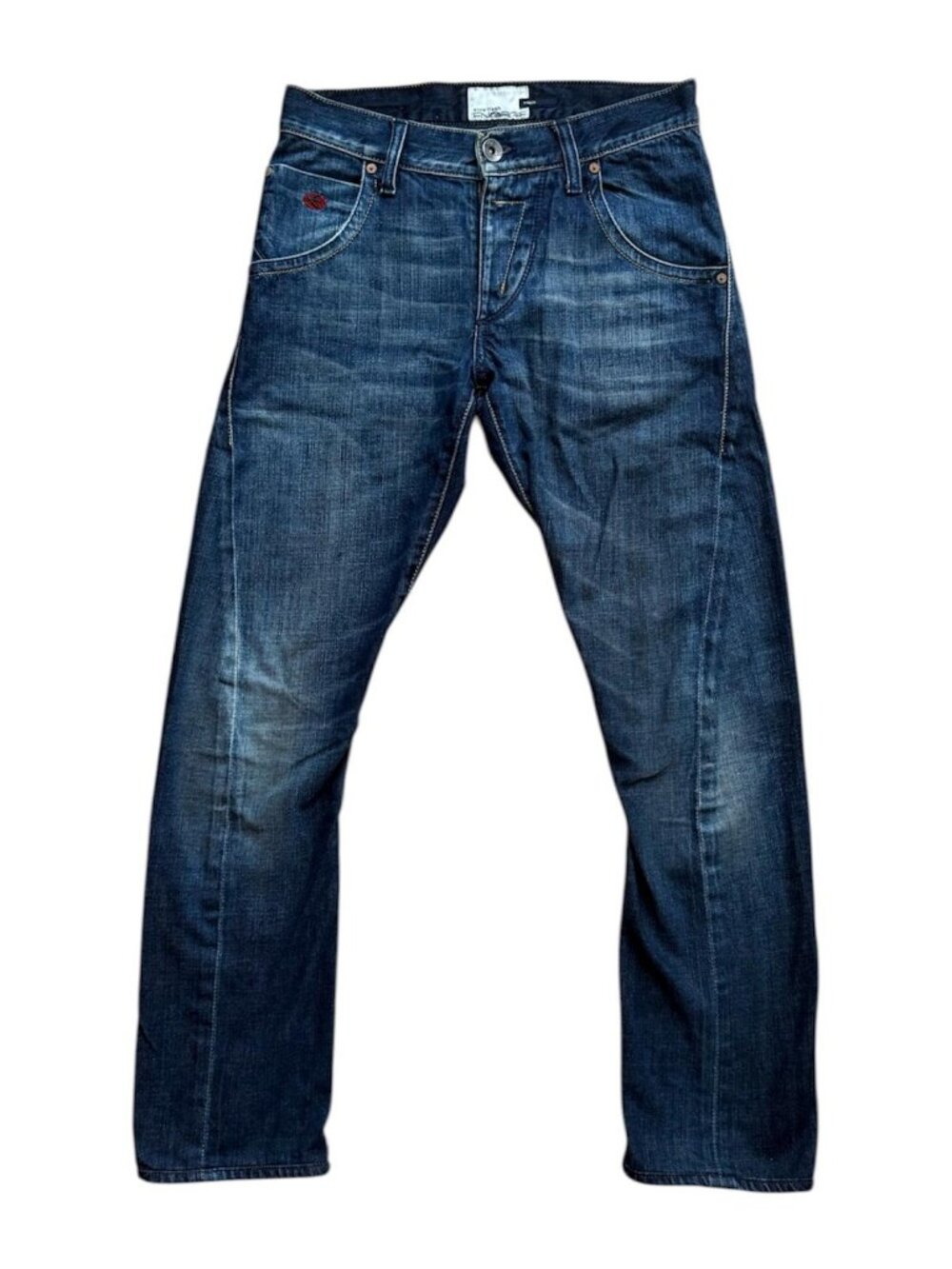 Energie Slim Fit Mid Rise Jeans | Size 30 | Y2K Dark Wash